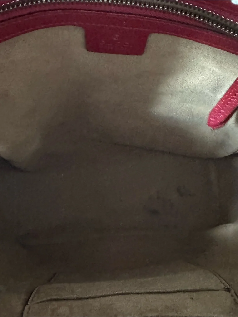Gucci Tian GG Supreme Backpack  Floral Bird Mini Backpack